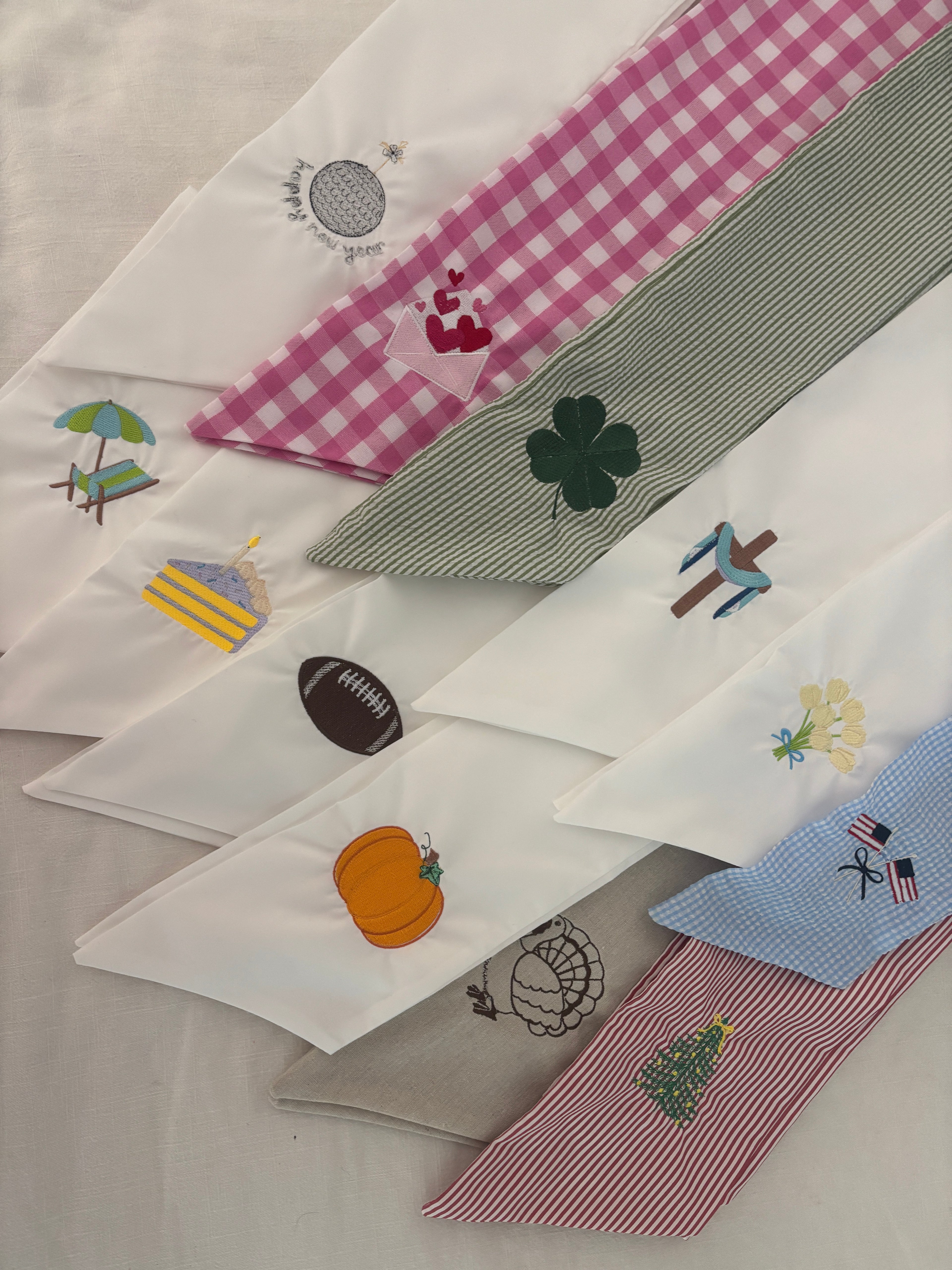 Wreath Sashes