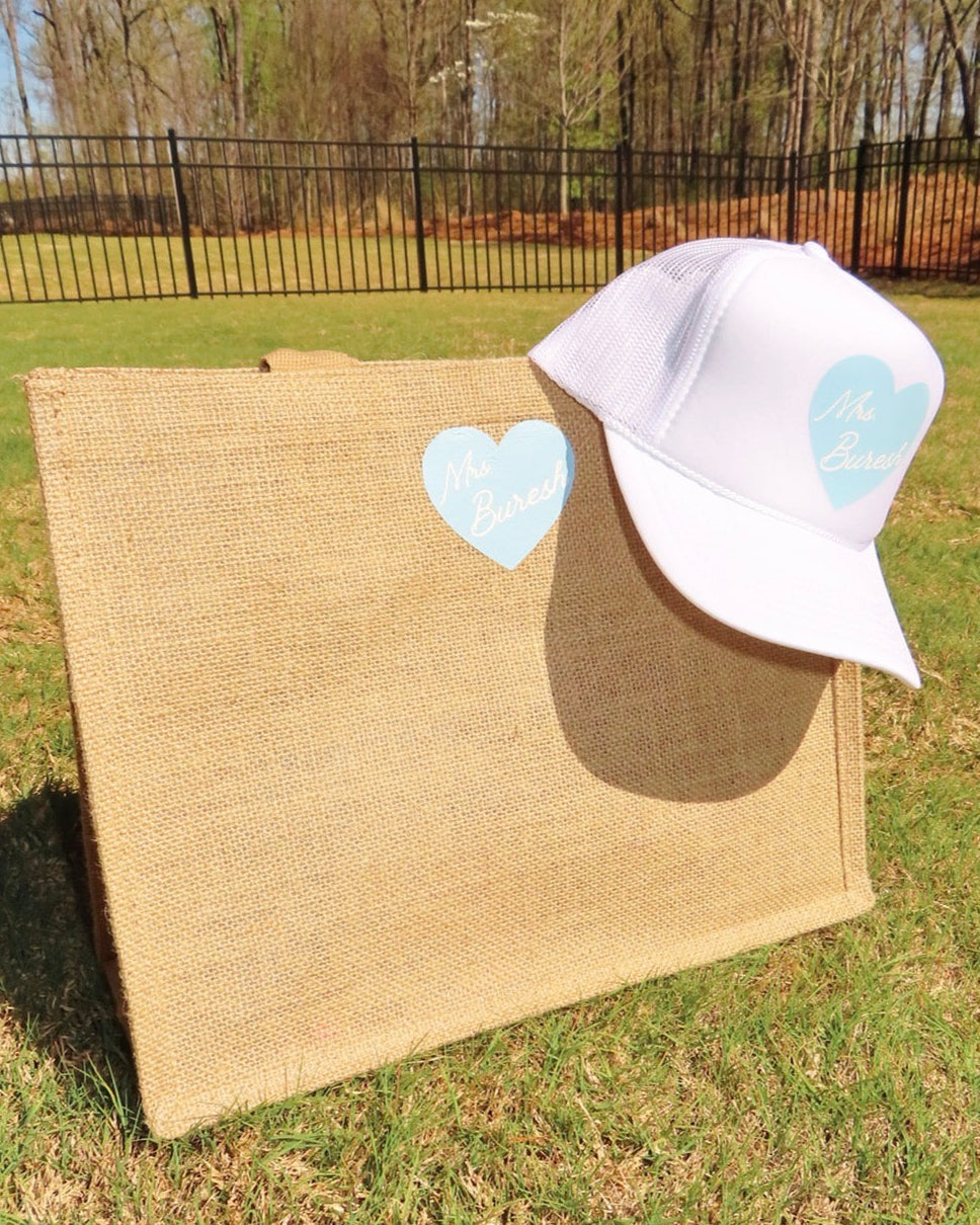 We Heart the Bride Tote Bag