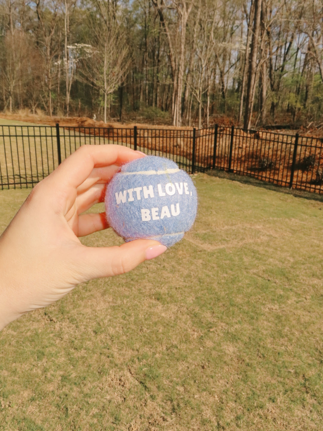 With Love Tennis Balls