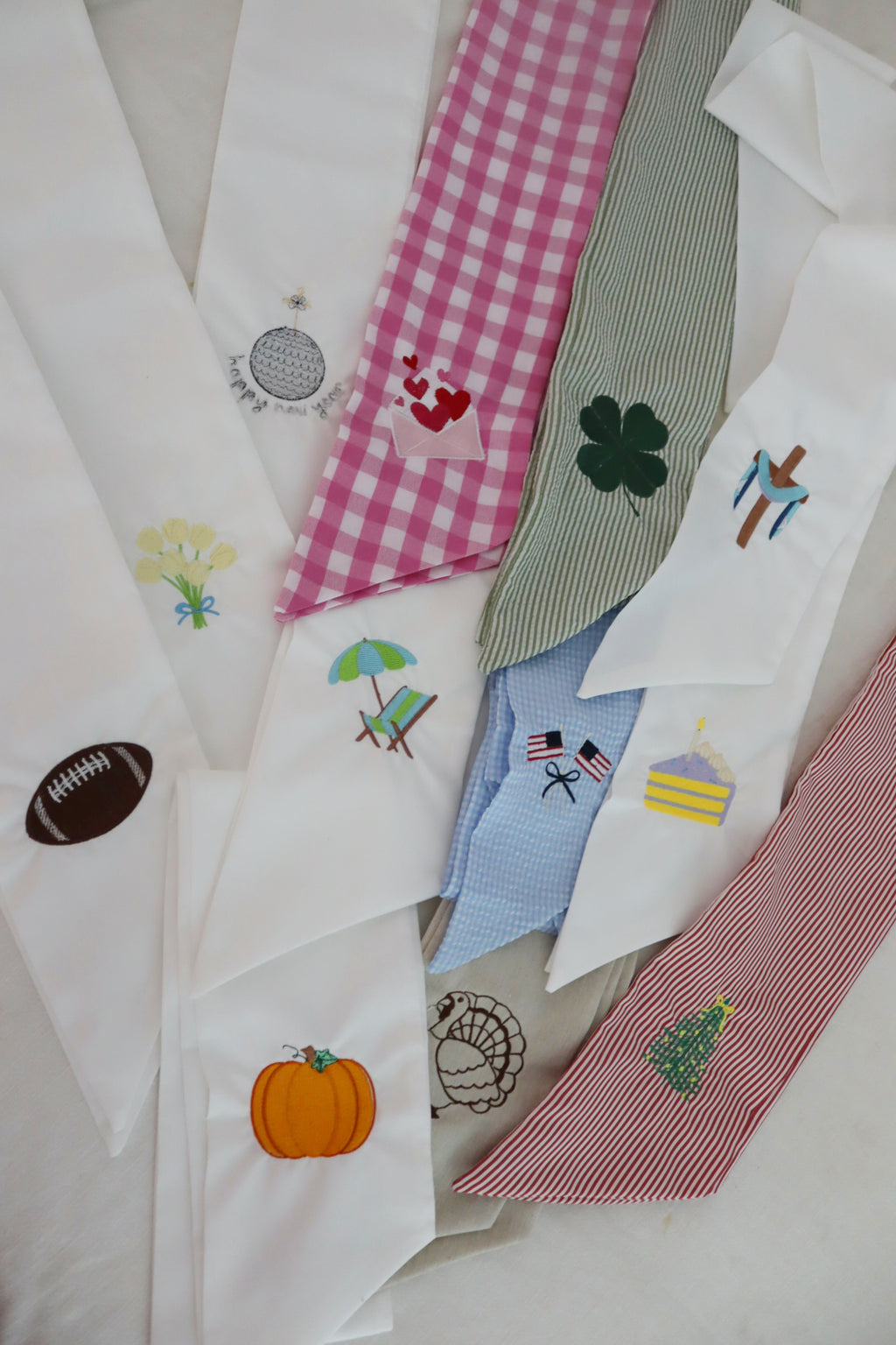 12 Months of Hosting Wreath Sash Bundle