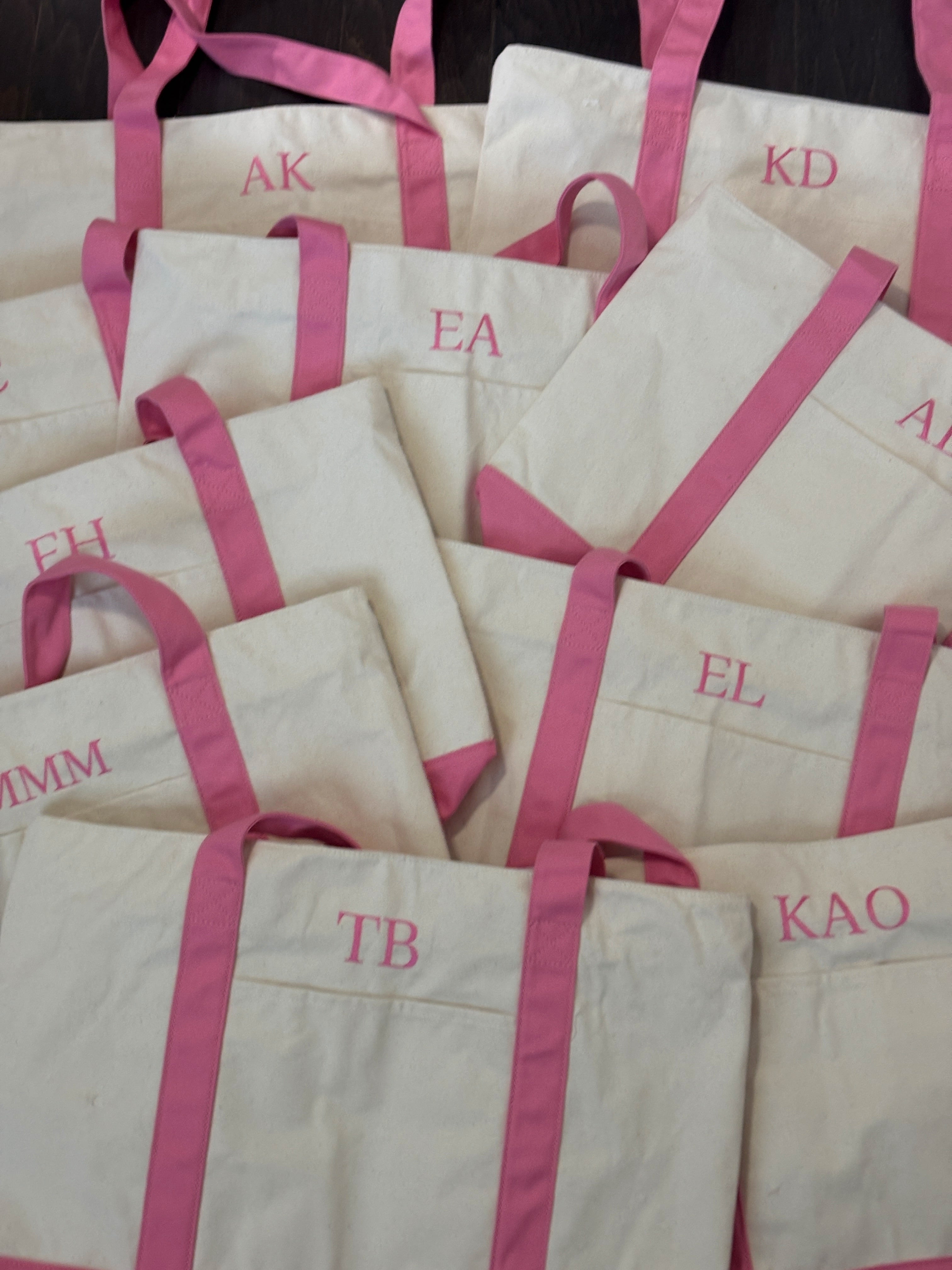 The Everyday Initial Tote Bag
