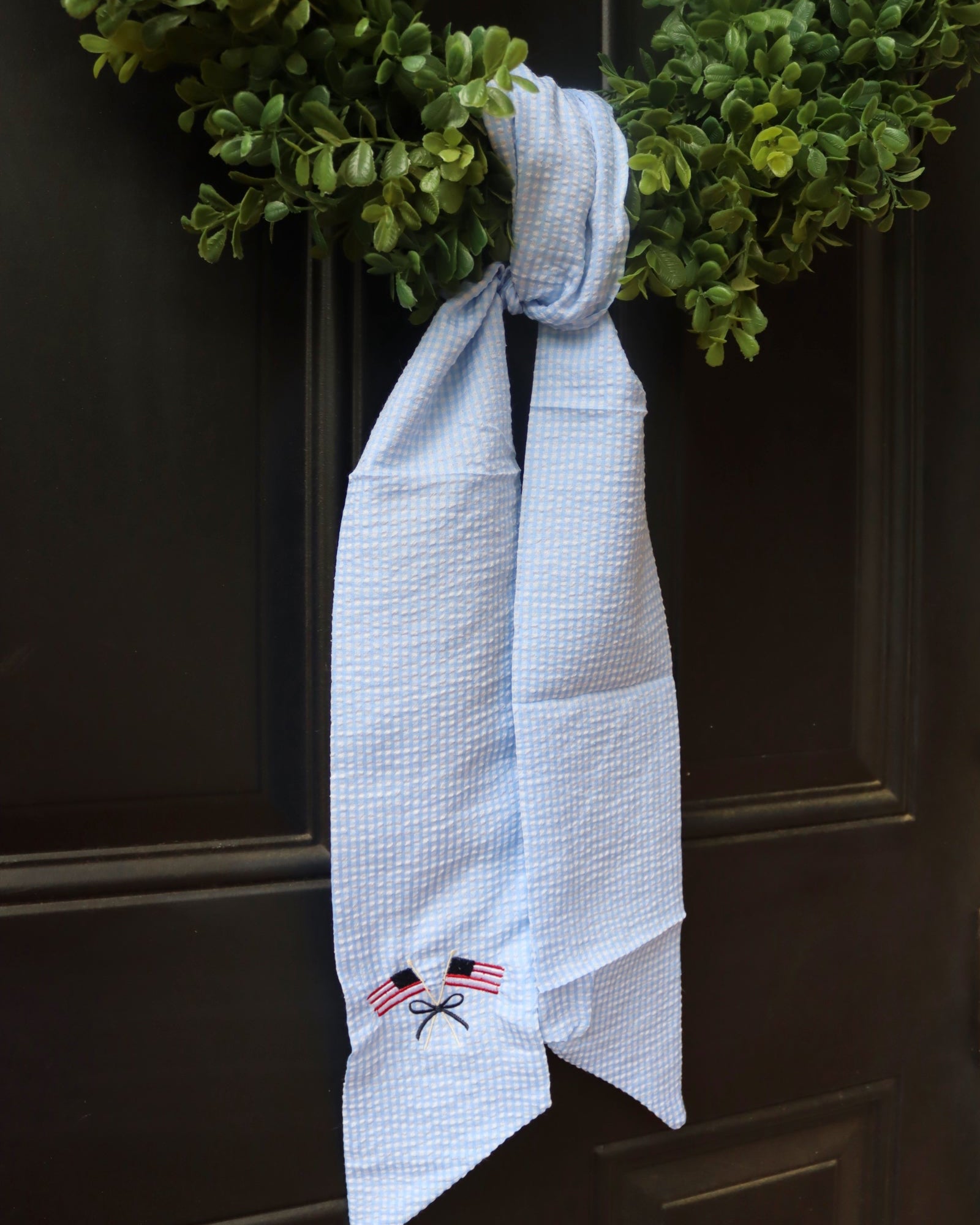 Stars & Stripes Wreath Sash