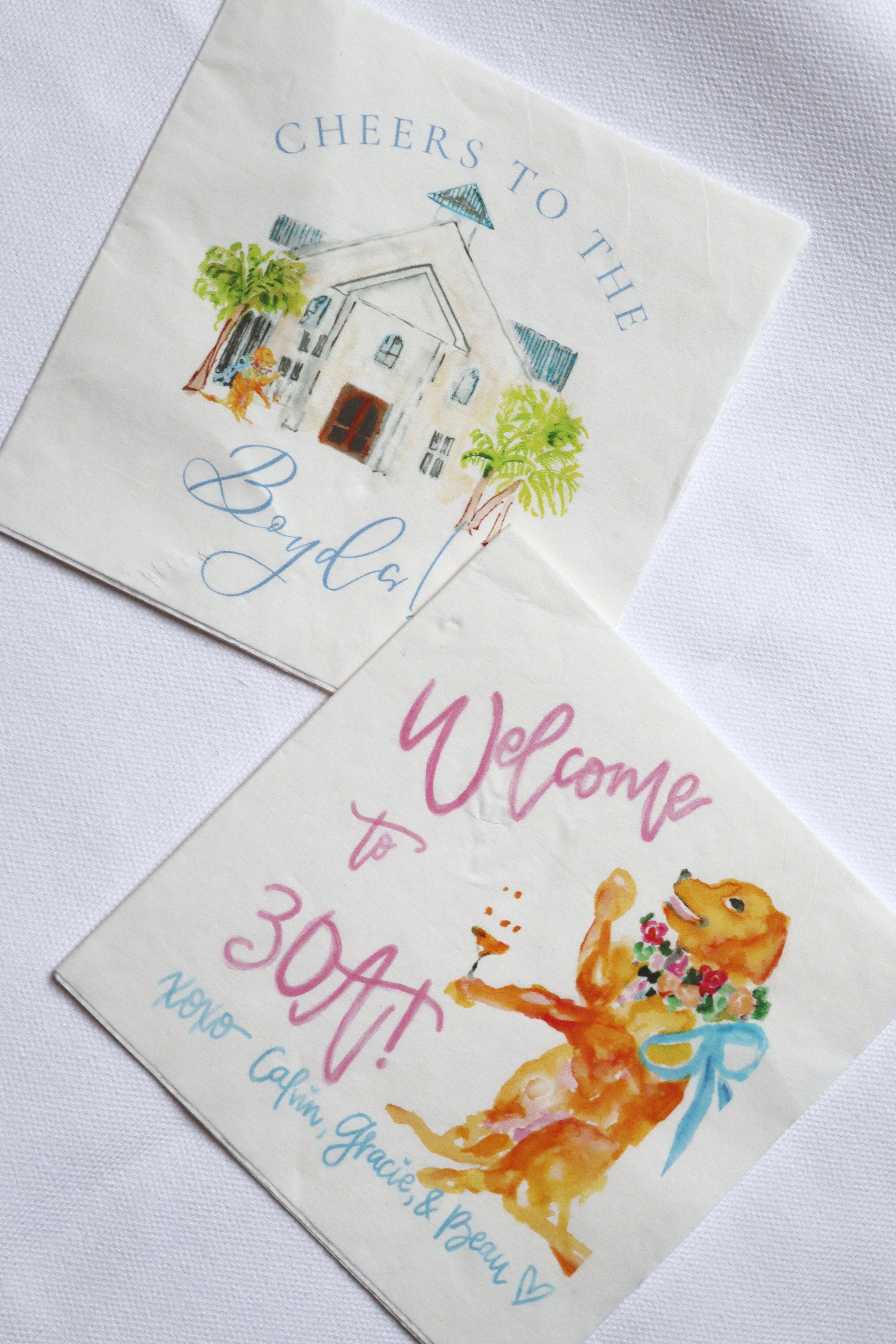 Custom Printed Cocktail Napkins