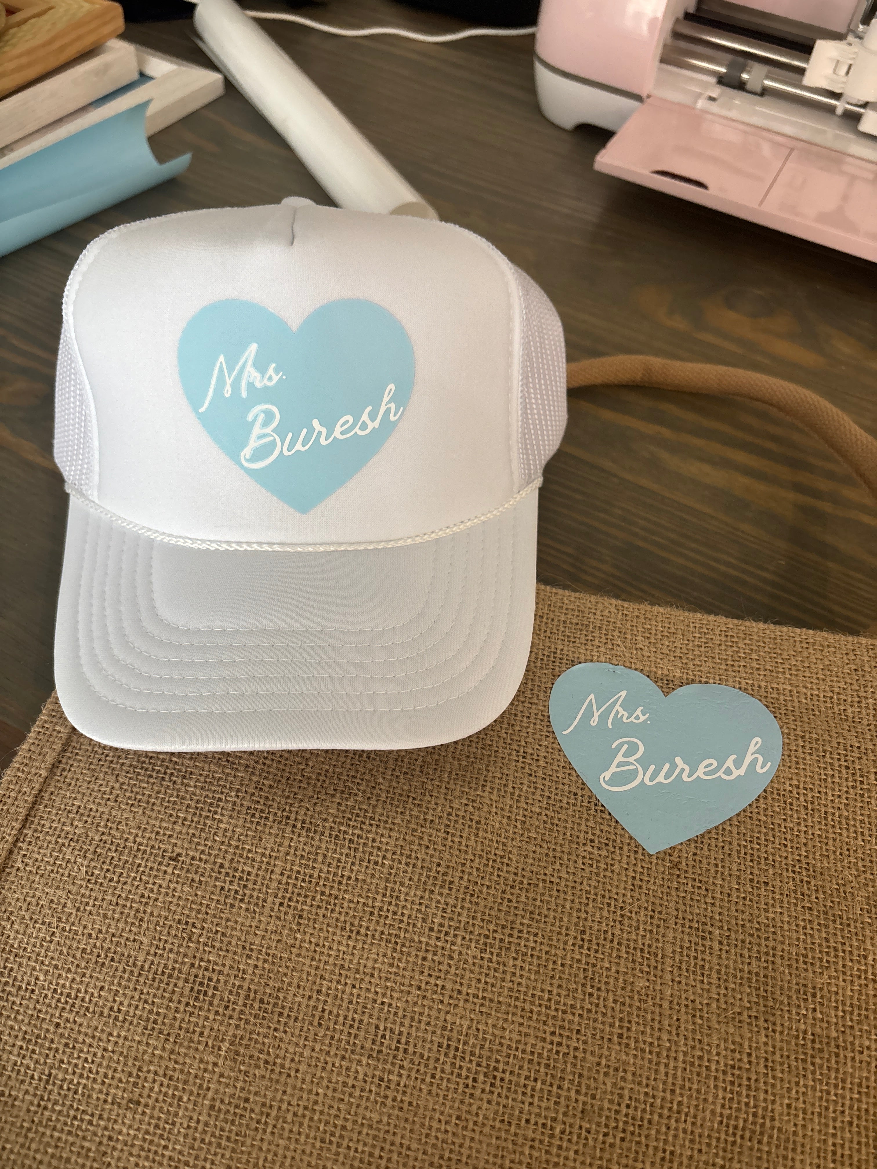 We Heart the Bride Tote Bag
