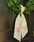 Oh Baby Wreath Sash