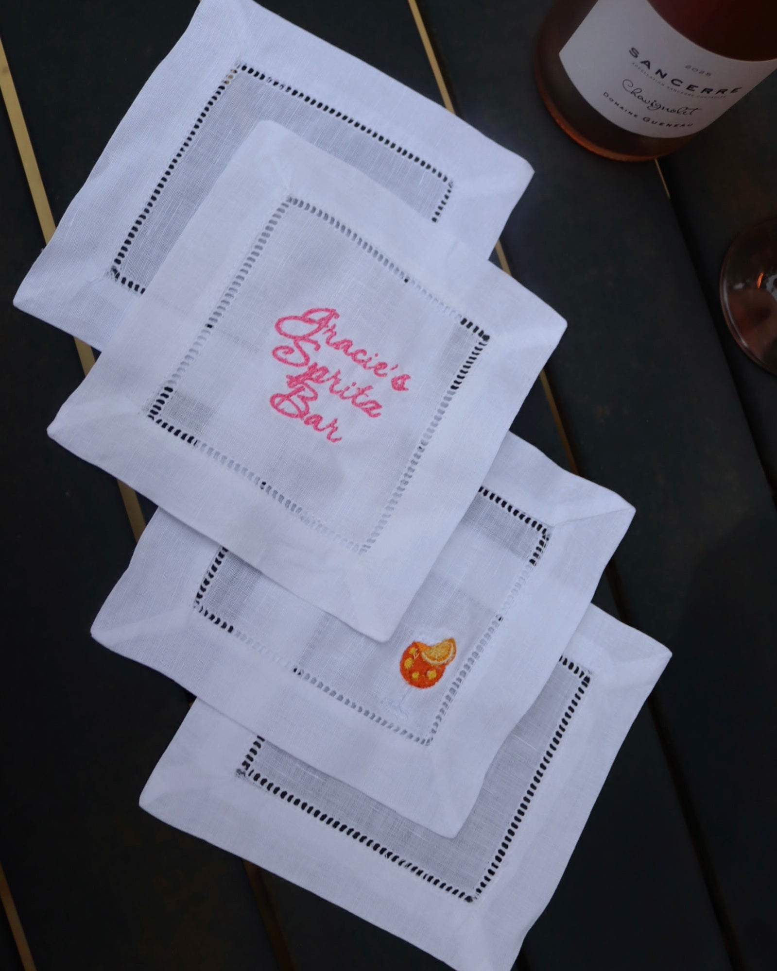 The Signature Sip Cocktail Napkin Set