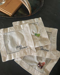 Custom Cocktail Napkin Set