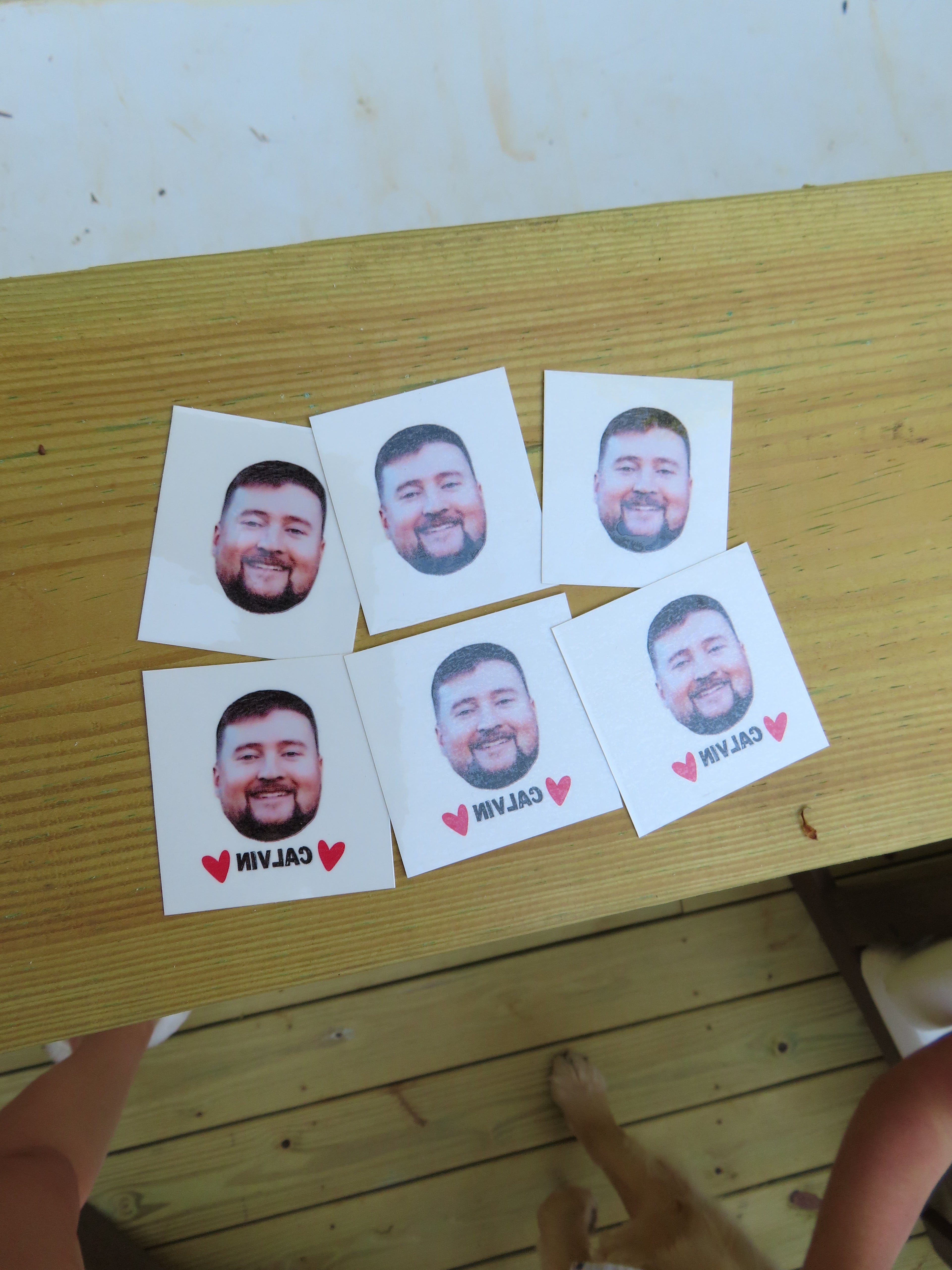 Custom Temporary Tattoos