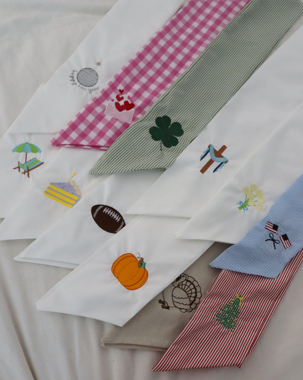 12 Months of Hosting Wreath Sash Bundle