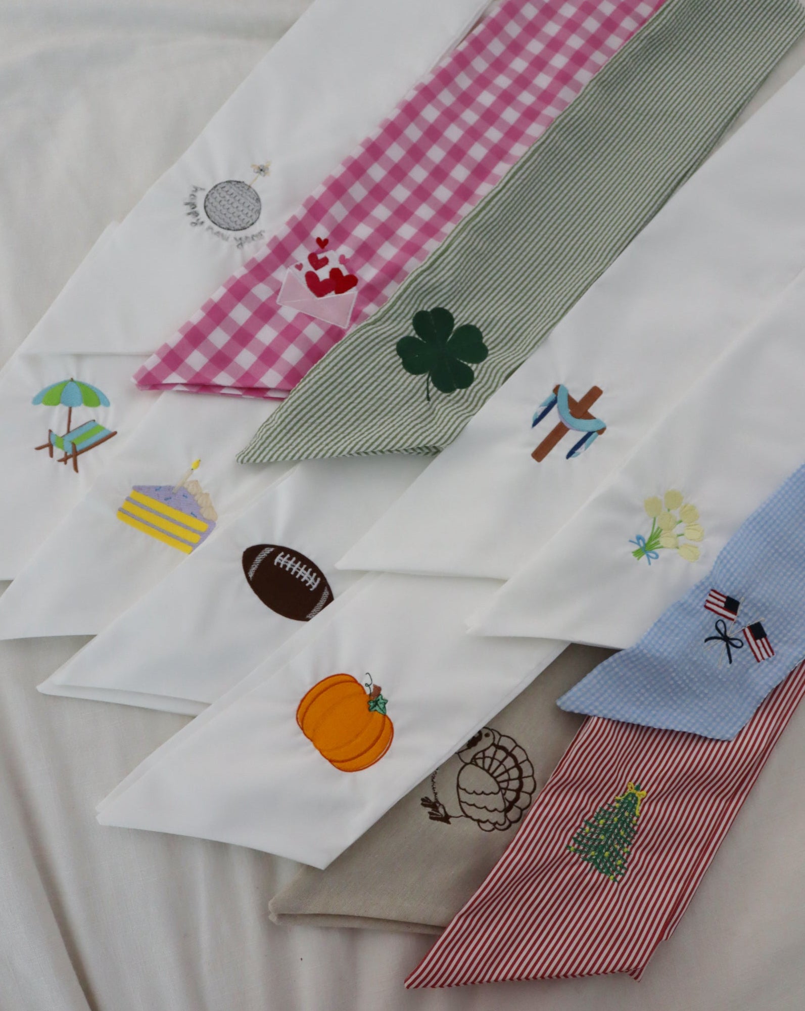 12 Months of Hosting Wreath Sash Bundle