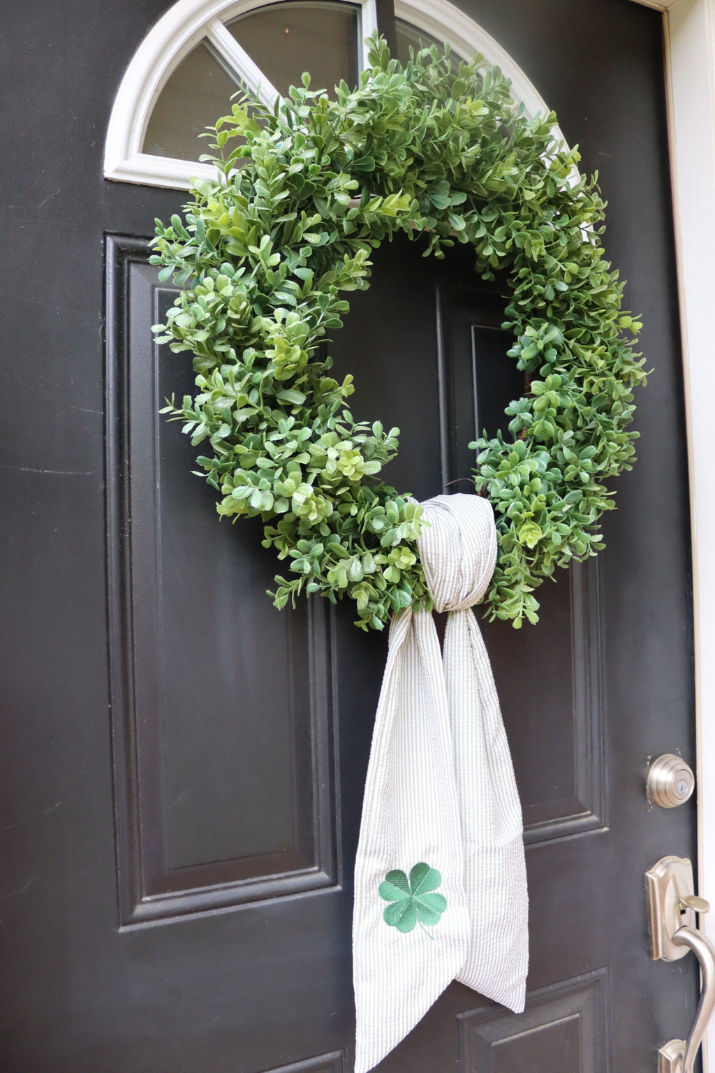 Lucky You Wreath Sash