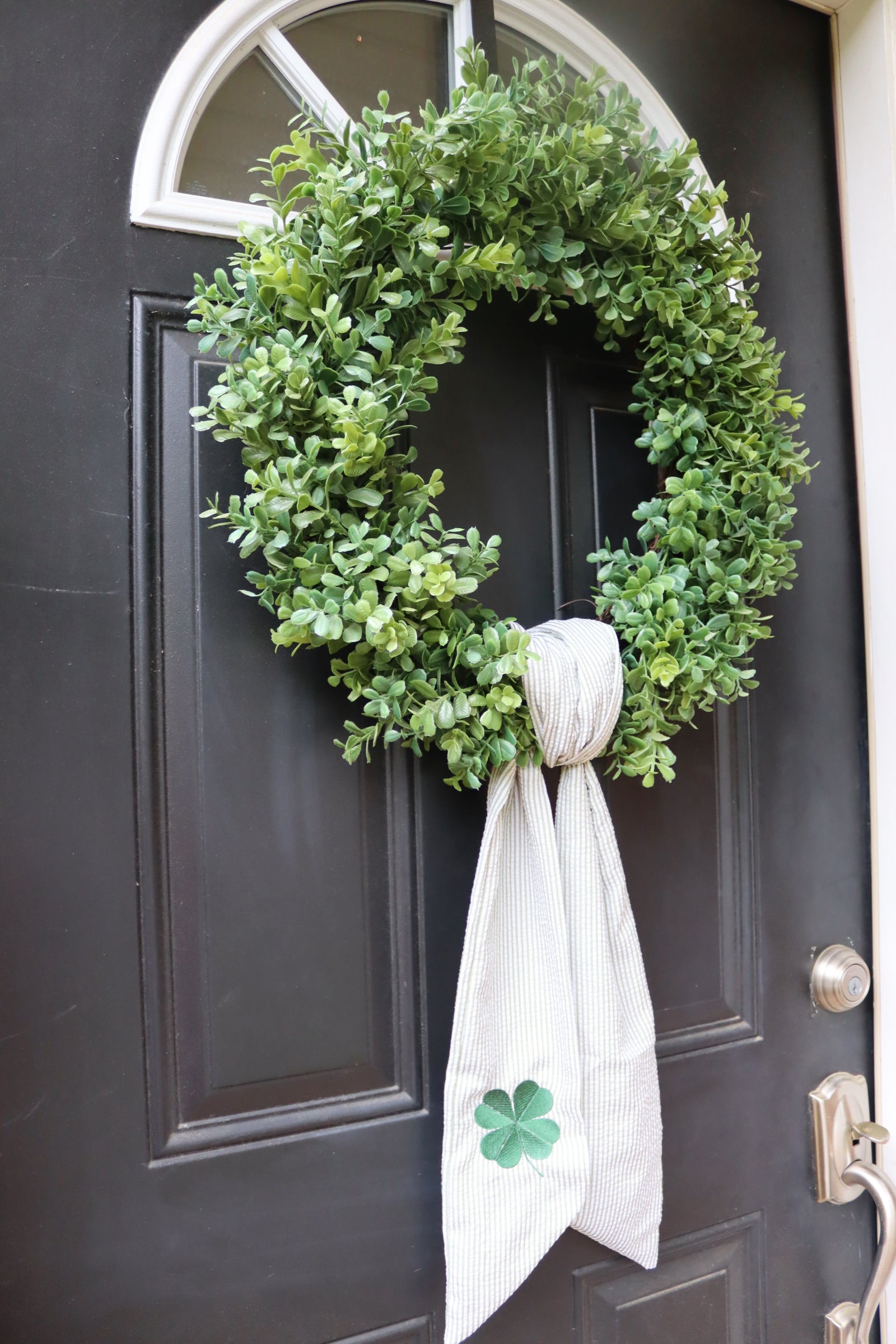 Lucky You Wreath Sash