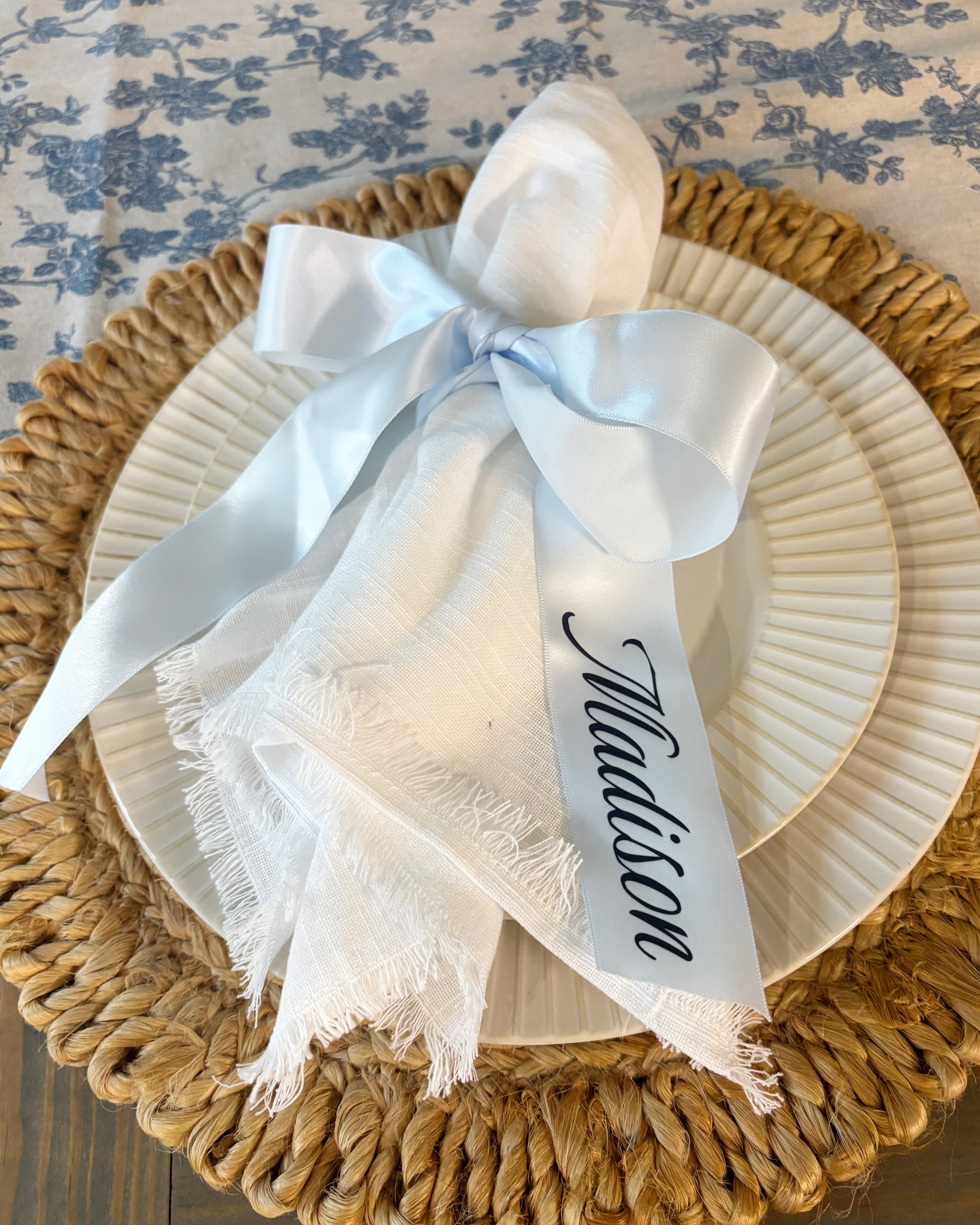 Finishing Touch Name Ribbon