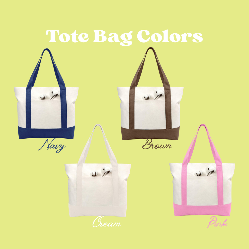 The Everyday Initial Tote Bag