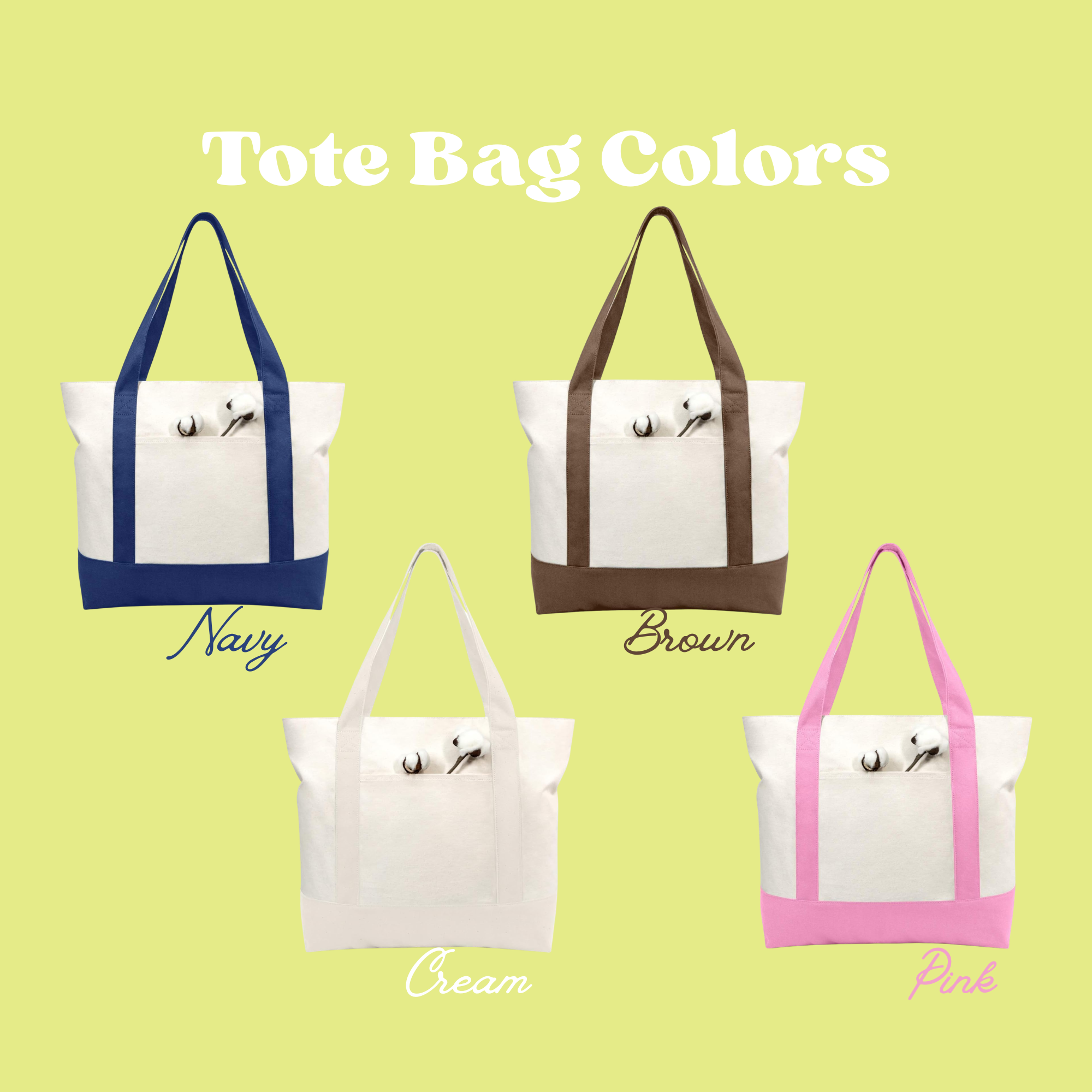 The Everyday Initial Tote Bag