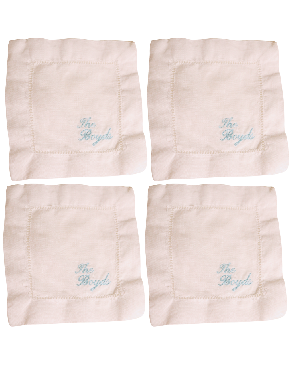 Family Name Cocktail Napkin Set