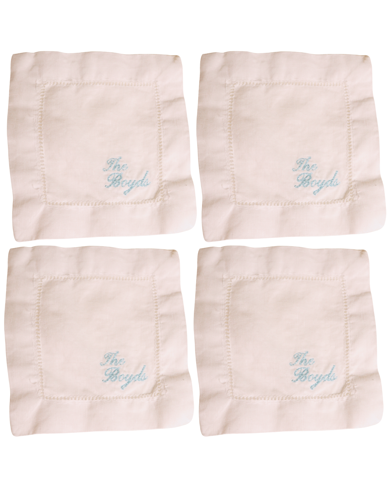 Family Name Cocktail Napkin Set