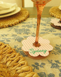 Party Time Wine Stem Name Card
