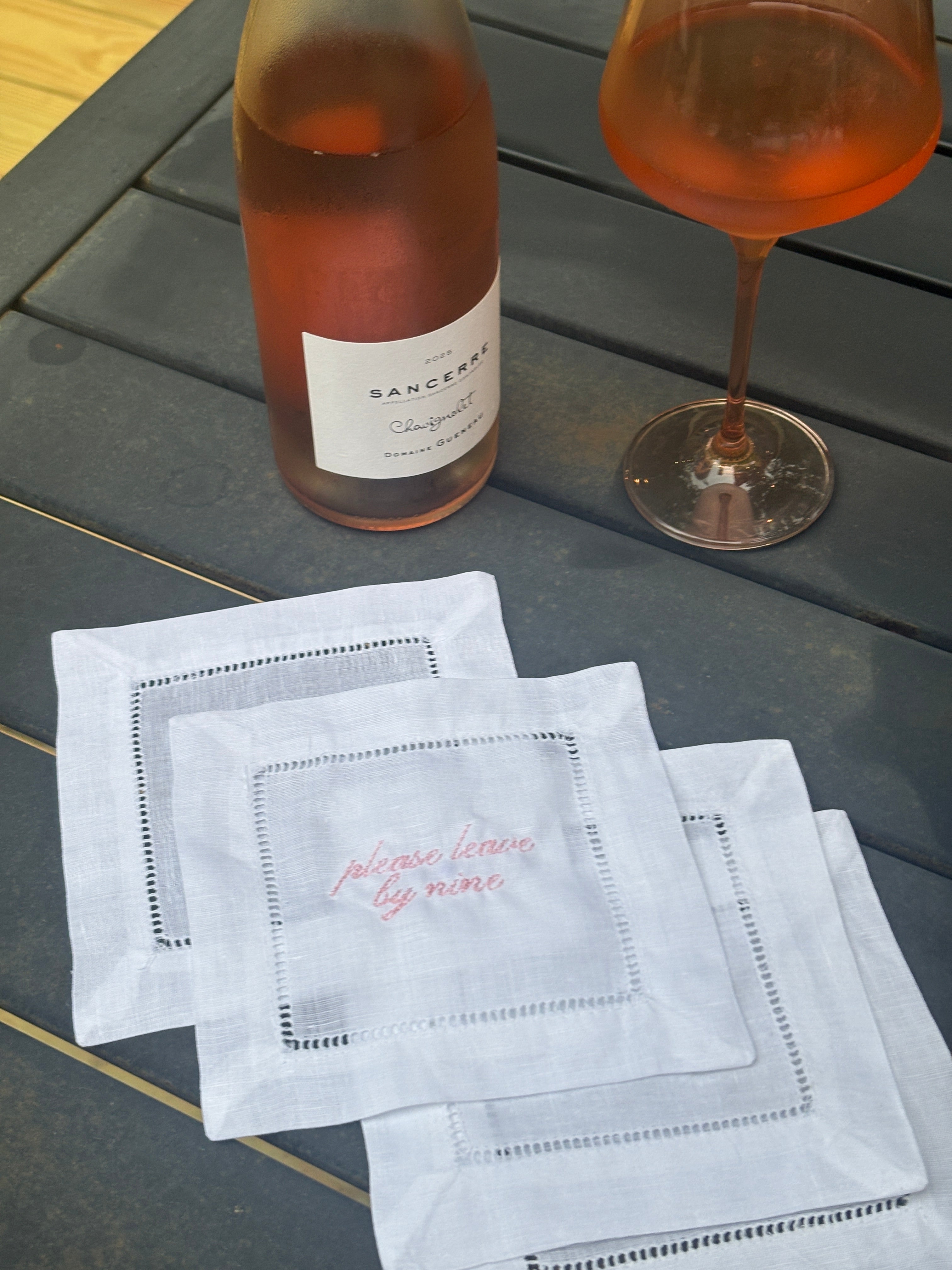 Please Leave by 9 Cocktail Napkin Set