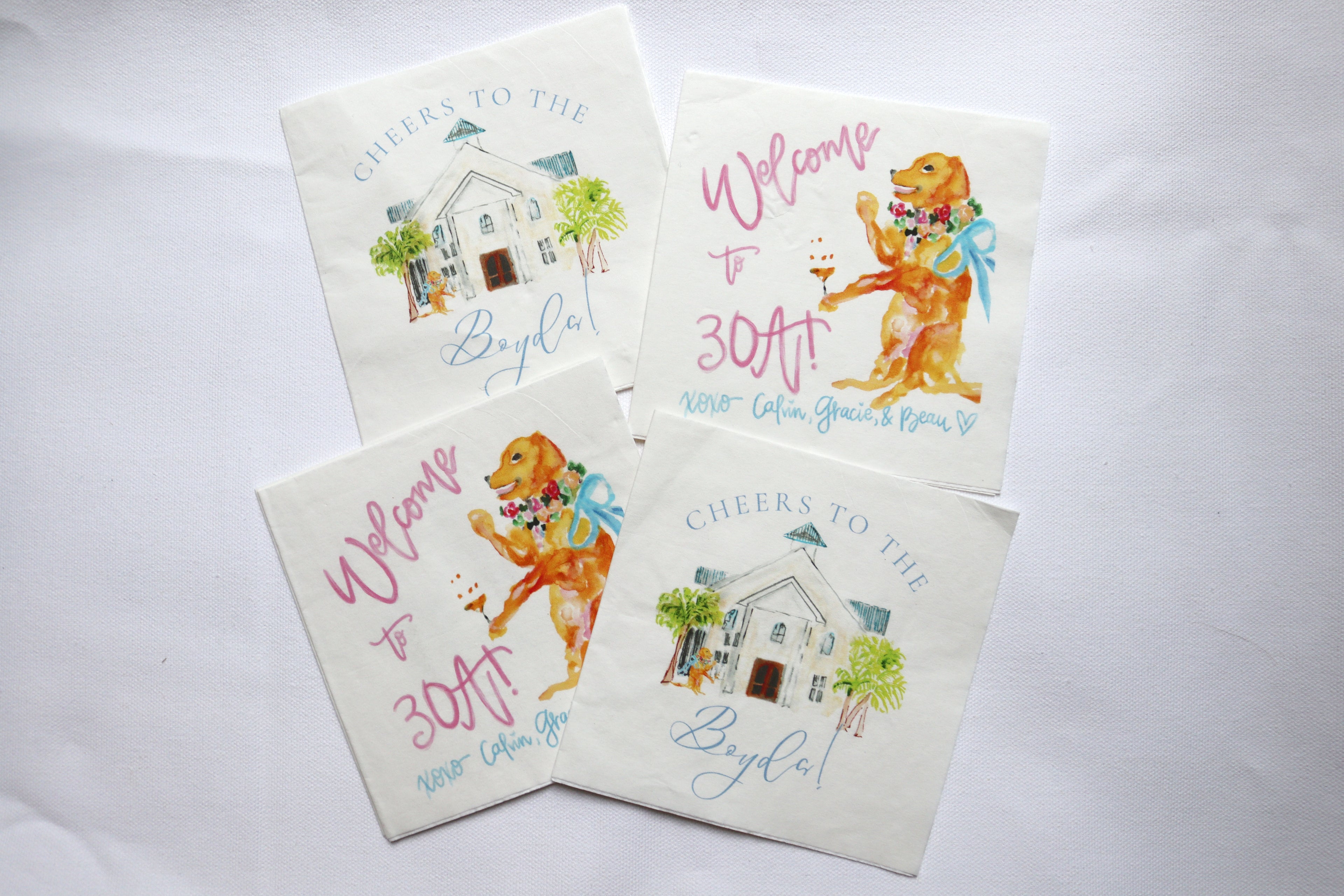 Custom Printed Cocktail Napkins