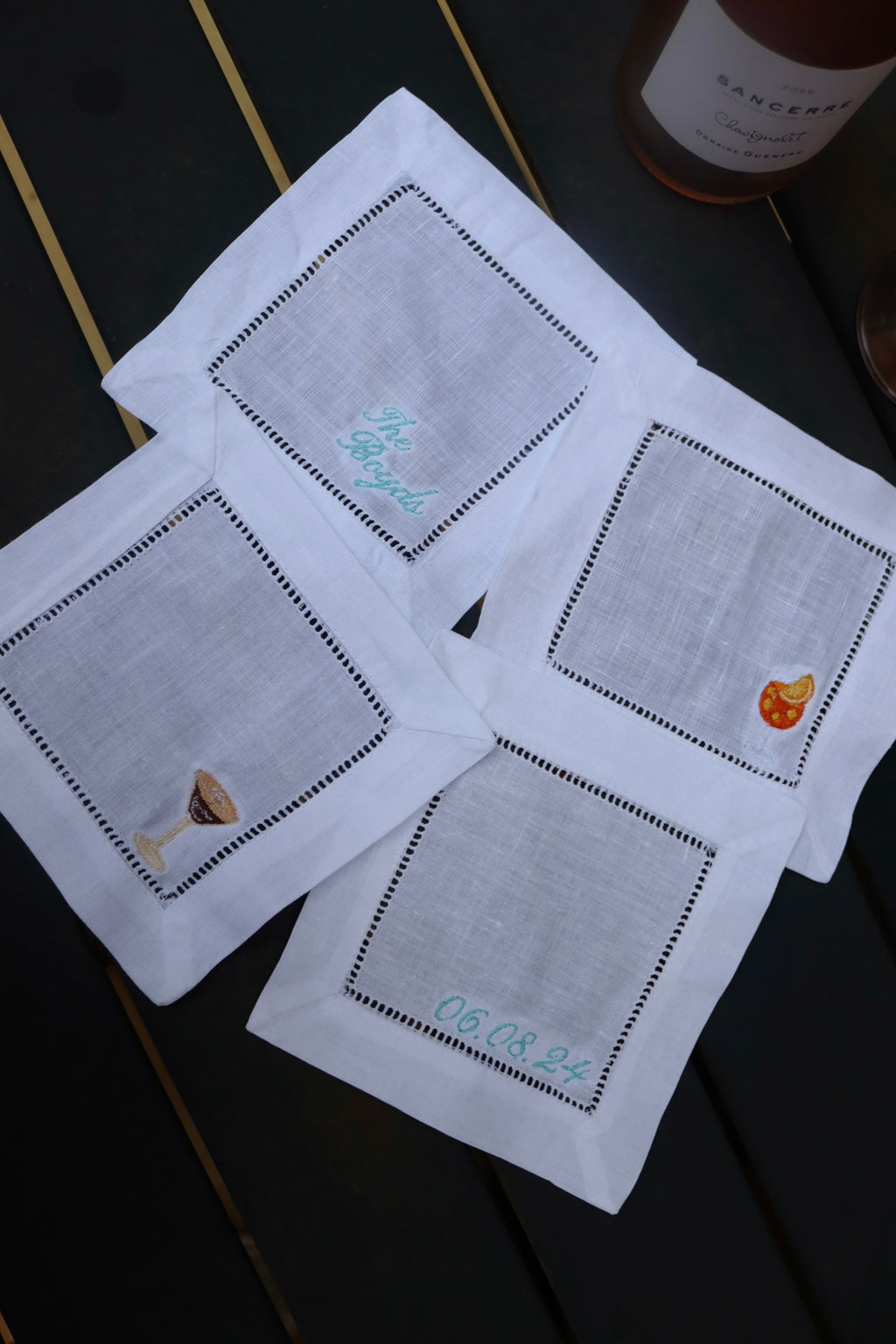 Newlywed Sips Cocktail Napkin Set