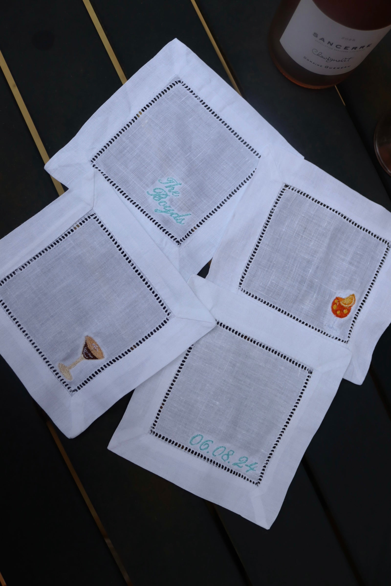 Newlywed Sips Cocktail Napkin Set