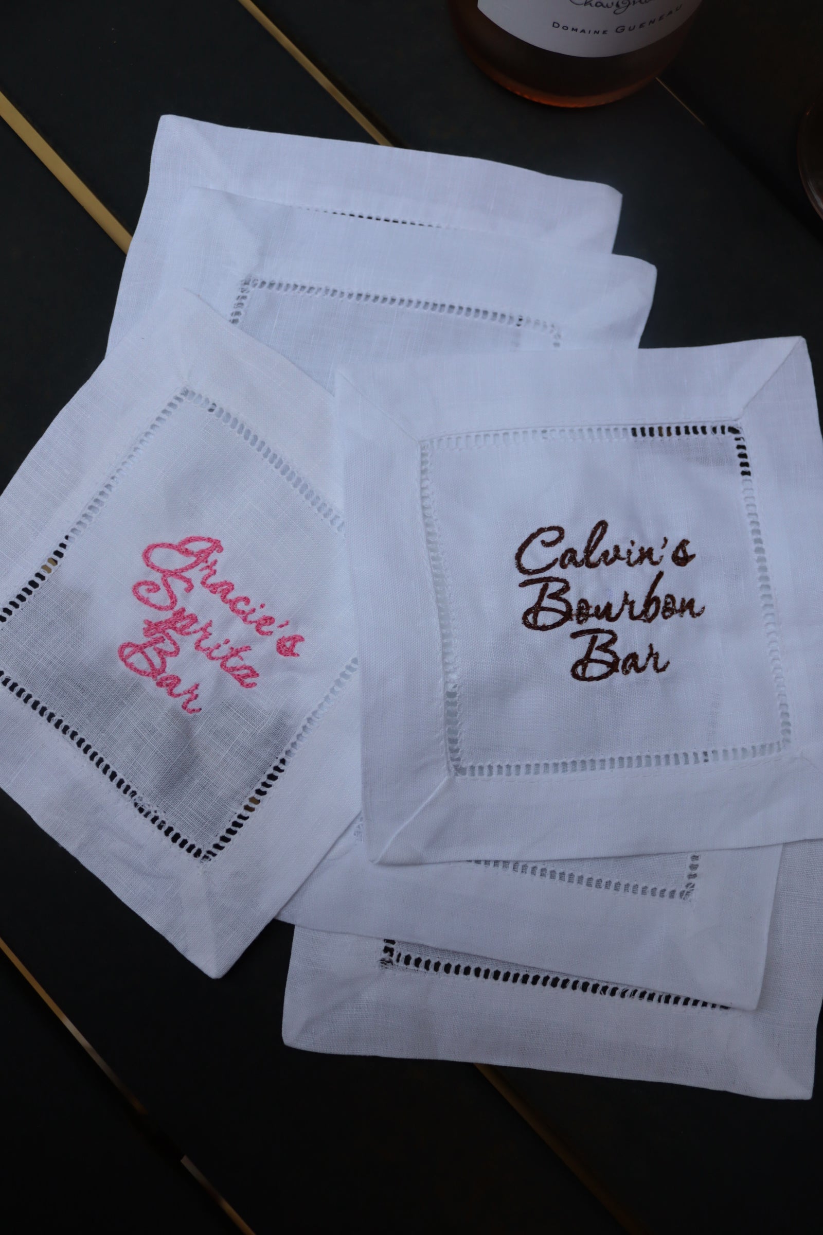 The Signature Sip Cocktail Napkin Set