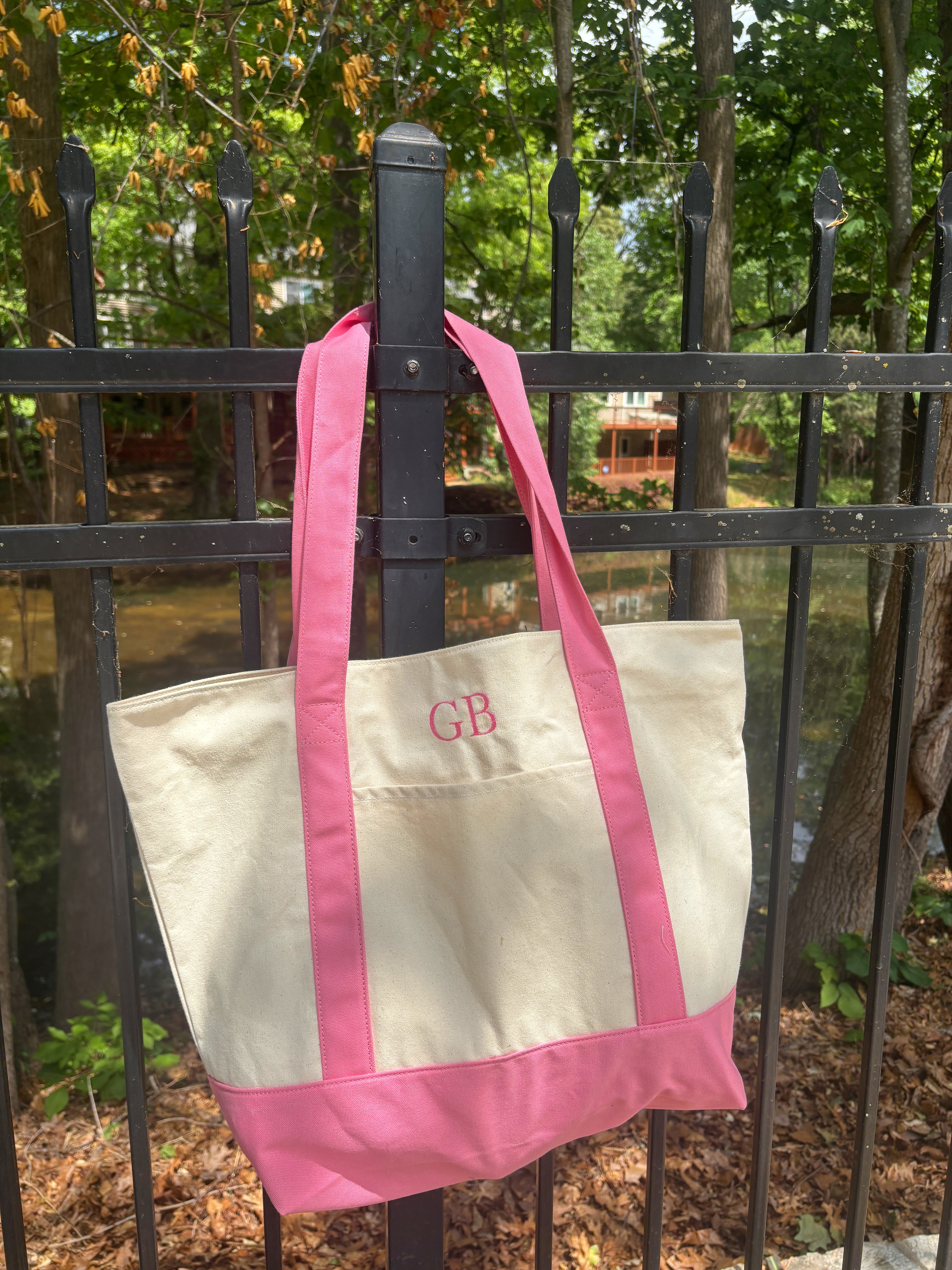 The Everyday Initial Tote Bag