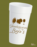 Thanksgiving @ Mine Styrofoam Cups