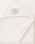 Classic Monogrammed Baby Hooded Towel