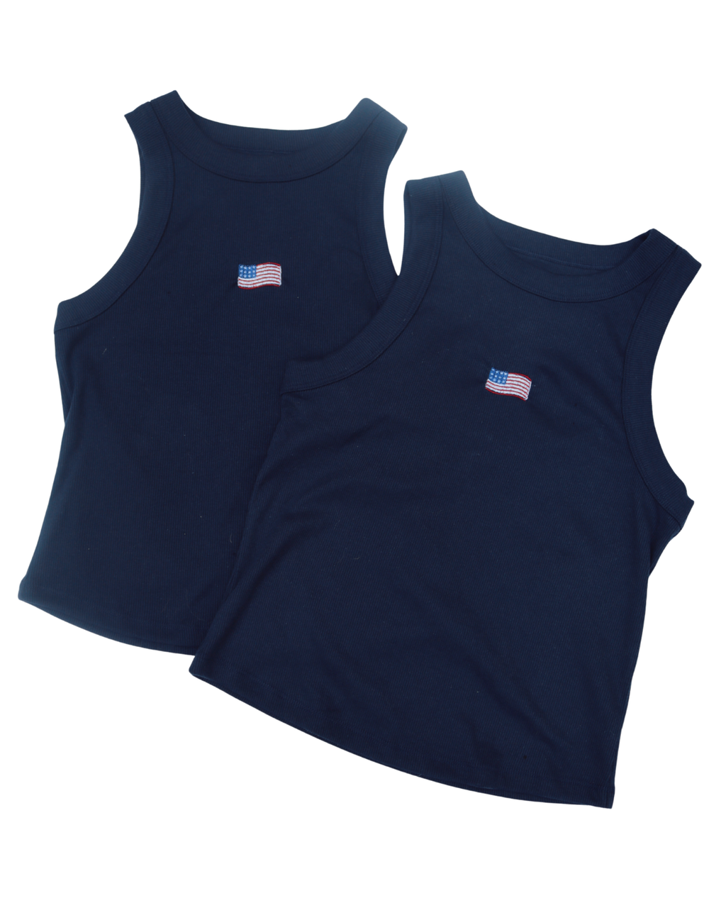 Stars & Stripes Navy Tank Top