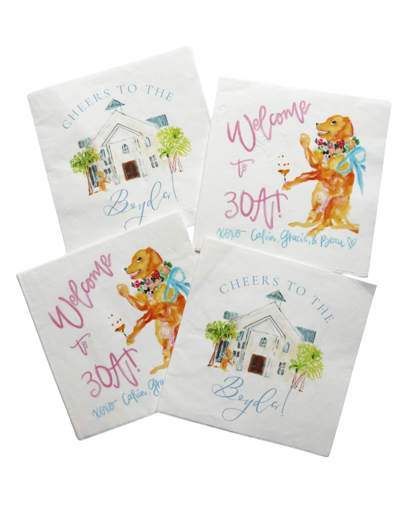 Custom Printed Cocktail Napkins