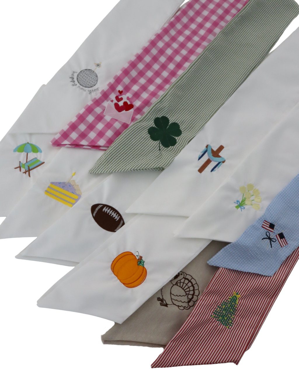12 Months of Hosting Wreath Sash Bundle