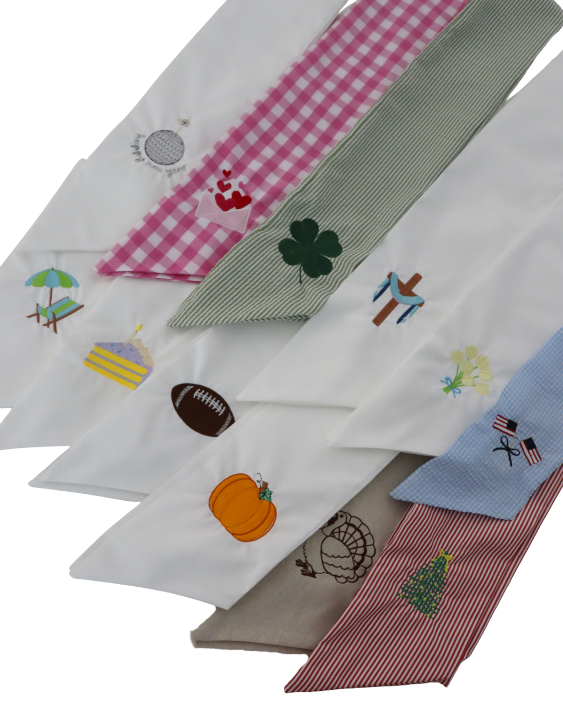 12 Months of Hosting Wreath Sash Bundle